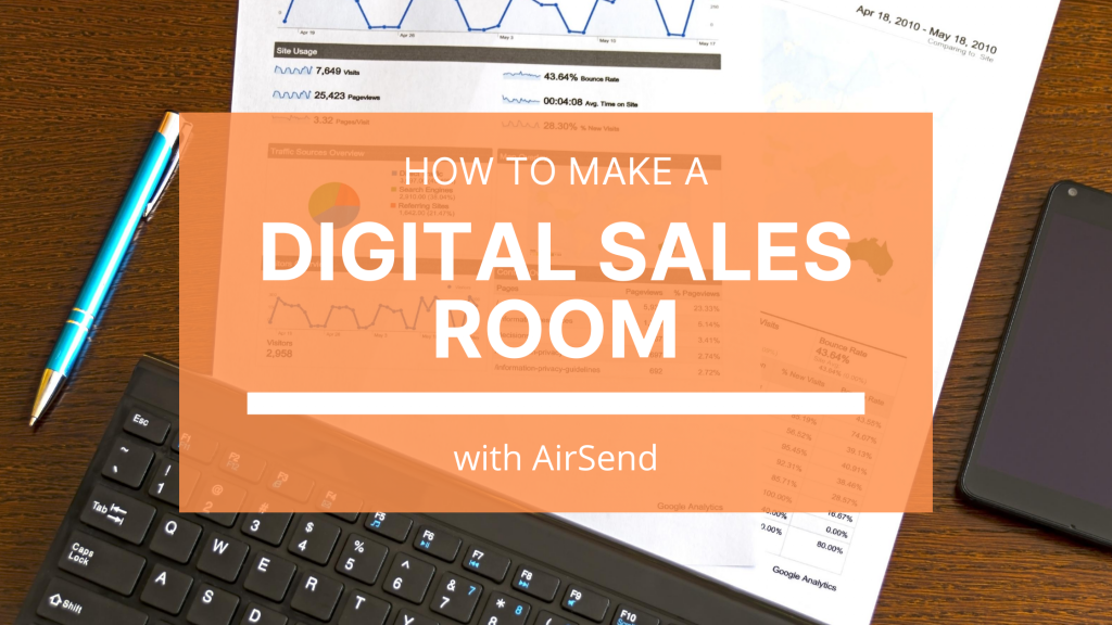Making a digital sales room with AirSend.